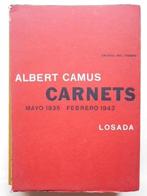 Image du vendeur pour Carnets (Mayo de 1935 - Febrero de 1942). Traduccin de Eduardo Paz Leston. mis en vente par Carmichael Alonso Libros