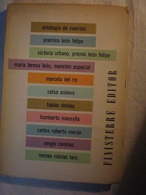 Seller image for Antologa de cuentos. Premios Len Felipe de cuento for sale by Librera Antonio Azorn