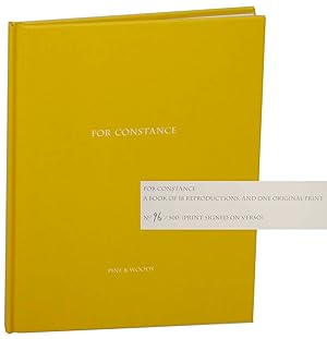 Bild des Verkufers fr For Constance (Signed Limited Edition) zum Verkauf von Jeff Hirsch Books, ABAA