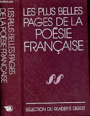 Bild des Verkufers fr LES PLUS BELLES PAGES DE LA POESIE FRANCAISE zum Verkauf von Le-Livre