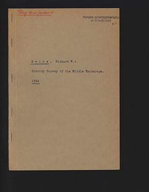 Seller image for Gravity Survey of the Middle Wairarapa. for sale by Antiquariat Bookfarm