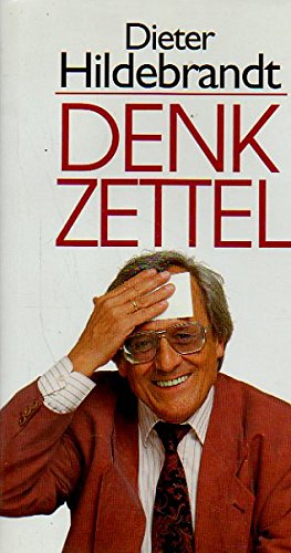 Denkzettel. Zeichn. von Dieter Hanitzsch