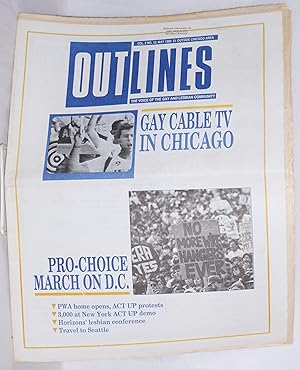 Immagine del venditore per OUTlines: the voice of the gay and lesbian community; [originally Chicago Outlines] vol. 2, #12, May, 1989: "Gay cable TV in Chicago" [cover story] venduto da Bolerium Books Inc.