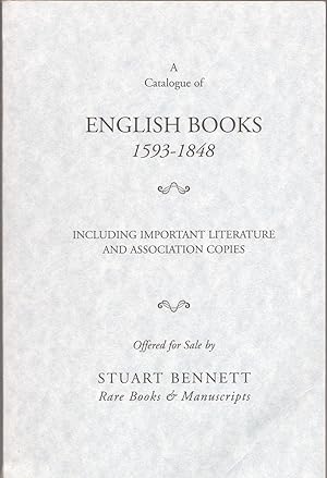 A Catalogue of English Books 1593-1848