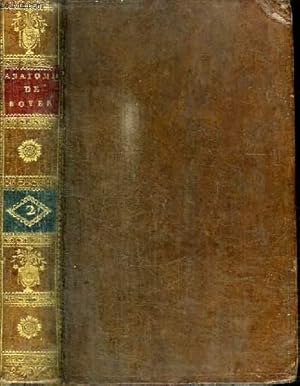 Bild des Verkufers fr TRAITE COMPLET D'ANATOMIE OU DESCRIPTION DE TOUTES LES PARTIES DU CORPS HUMAIN - TOME SECOND zum Verkauf von Le-Livre