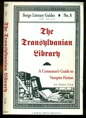 Seller image for The Transylvanian Library: A Consumer's Guide to Vampire Fiction - Borgo Literary Guides Number Eight for sale by Don's Book Store