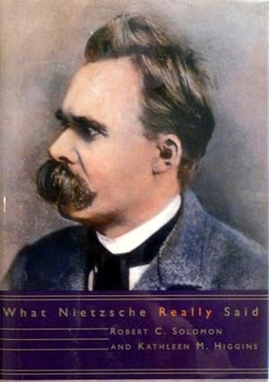 Seller image for WHAT NIETZSCHE REALLY SAID for sale by RON RAMSWICK BOOKS, IOBA