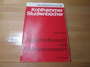 Seller image for ffentliches Baurecht und Raumordnungsrecht. von / Kohlhammer-Studienbcher : Rechtswissenschaft for sale by Antiquariat im Kaiserviertel | Wimbauer Buchversand