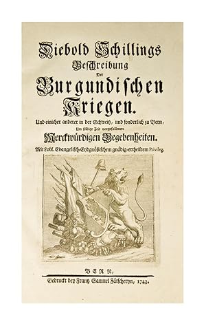 Luzerner Bilderchronik 1513. Zur VI. Jahrhundertfeier des Eintrittes Luzerns in den Bund der Eidg...