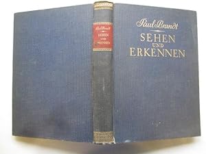 Imagen del vendedor de Sehen und Erkennen a la venta por Goldstone Rare Books