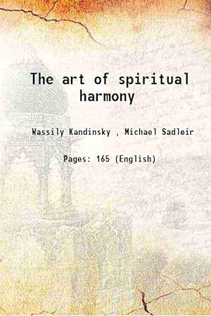 Seller image for The art of spiritual harmony 1914 for sale by Gyan Books Pvt. Ltd.