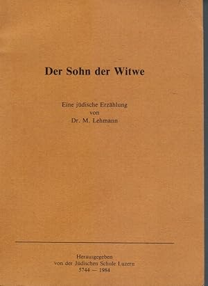 Der Sohn Der Witwe: Eine Judische Erzahlung