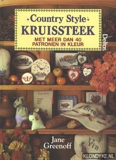 Imagen del vendedor de Country style kruissteek, met meer dan 40 patronen in kleur a la venta por Klondyke