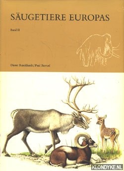 Image du vendeur pour Sugetiere Europas (Band I: Insektenfresser, Fledermuse, Herrentiere, Hasen, Nagetiere, Raubtiere, Band II: Robben, Paarhufer, Wale) mis en vente par Klondyke