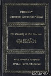 Seller image for The meaning of The Glorious Qur'n for sale by Klondyke