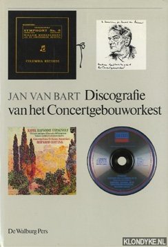 Bild des Verkufers fr Discografie van het Concertgebouworkest zum Verkauf von Klondyke