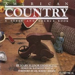 Seller image for American country, a style and source book for sale by Klondyke