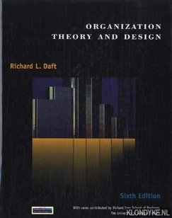 Seller image for Organization theory and design for sale by Klondyke