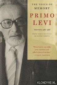 Bild des Verkufers fr Primo Levi. The voice of memory: interviews 1961-1987 zum Verkauf von Klondyke