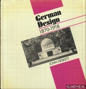 Imagen del vendedor de German Design 1870-1918 a la venta por Klondyke