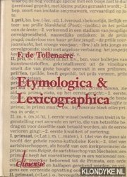 Seller image for Etymologica & lexicographica for sale by Klondyke