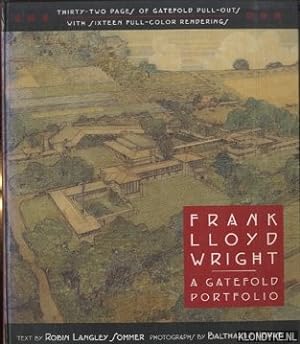 Imagen del vendedor de Frank Lloyd Wright. A Gatefold Portfolio a la venta por Klondyke