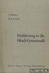 Seller image for Einfhrung in die Hindi-Grammatik for sale by Klondyke