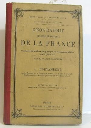 Géographie physique et politique de la france