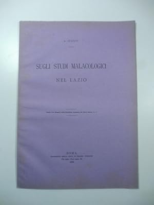 Sugli studi malacologici nel Lazio