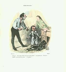  Viens voir: ton marsonin d'enfant (See your disgusting child!).  from Moeurs Conjugales (Mores o...