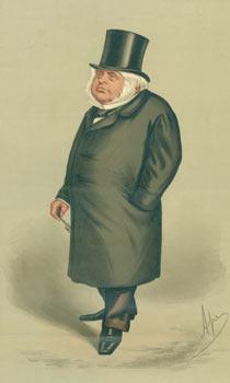 Imagen del vendedor de John Bright. Chromolithograph of John Bright, from Vanity Fair, April 6, 1889. a la venta por Wittenborn Art Books