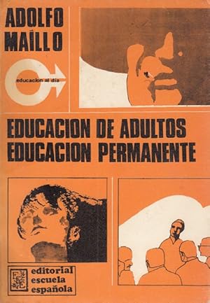 Imagen del vendedor de EDUCACION DE ADULTOS, EDUCACION PERMANENTE a la venta por Librera Vobiscum