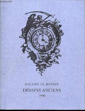 Seller image for CATALOGUE : EXPOSITION DE DESSINS ANCIENS - 1984. for sale by Le-Livre