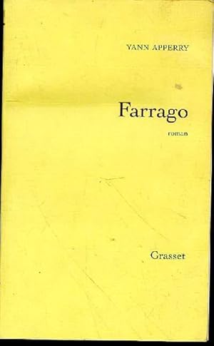 Image du vendeur pour FARRAGO mis en vente par Le-Livre