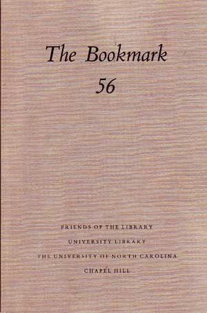 Image du vendeur pour The Bookmark 56 mis en vente par Cat's Cradle Books