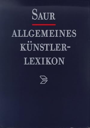 Bild des Verkufers fr Saur Allgemeines Knstlerlexikon. Die Bildenden Knstler aller Zeiten und Vlker (in 2 Bnden). Register zu den Bnde 1-10 Teil 1: Lnder; Register zu den Bnde 11-20 Teil 1: Lnder zum Verkauf von Antiquariat Im Baldreit