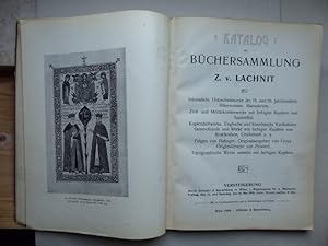 XXV. Bücher-Auktion Gilhofer & Ranschburg, Wien 15. und 16. Mai 1908 - Katalog der Büchersammlung...