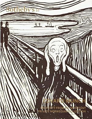 EDVARD MUNCH - Property From An Important Private Norwegian Collection (The Scream)