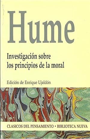 Seller image for Investigacin sobre los principios de la moral for sale by Imosver