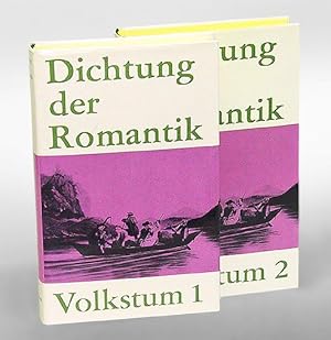 Imagen del vendedor de Dichtung der Romantik. X-XI. Volkstum 1-2. 2 Bnde. a la venta por Antiquariat An der Rott Oswald Eigl