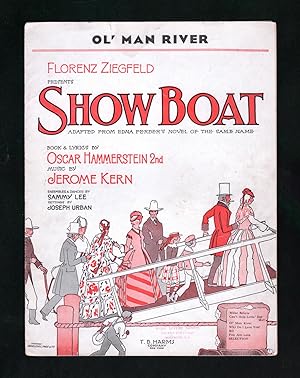 'Ol' Man River' - Vintage 1927 Sheet Music from Florenz Ziegfeld's 'Show Boat'. Oscar Hammerstein...