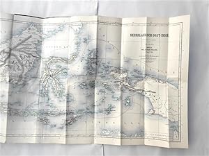 Kaart van Oost-Indië (Oostelijke en Westelijke helft) ontworpen en geteekend door J. Kuyper. Uitg...