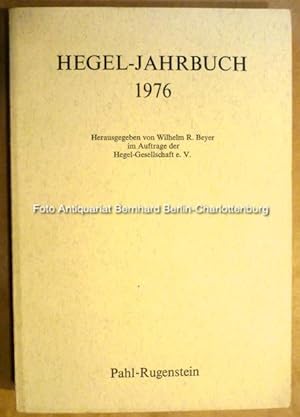 Hegel-Jahrbuch 1976 (einzelne Ausgabe)