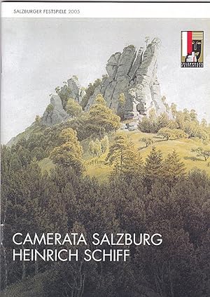Programmheft Salzburger Festspiele 2005: Camerata Salzburg - Heinrich Schiff