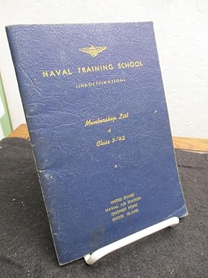 Naval Training School (Indoctrination) Membership List of Class 3 - '42.