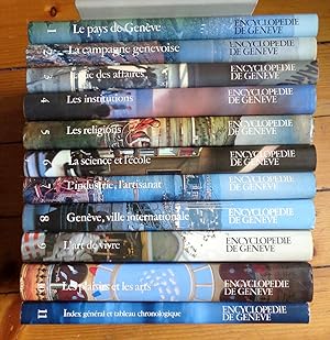 Encyclopédie de Genève - Complète en 11 volumes