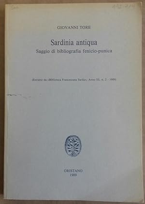 Sardinia antiqua. Saggio di bibliografia fenicio-punica