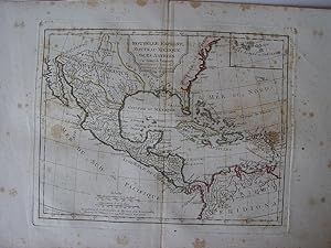 Nouvelle Espagne, Nouvelle Mexique, Isles Antilles par Robert de Vaugondy-Delamarché