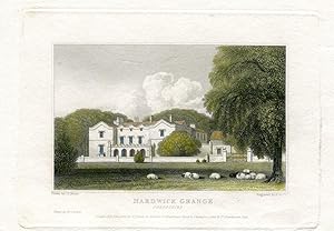 Inglaterra. «Hardwick Grange» Shropshire. 1826. Dibujado por J.P. Neale, grabado por H. Wallis