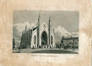 «Trinity Chapel Bordesley» grabado por T. Radcliffe en 1829.